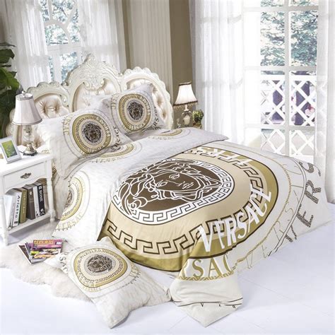 white versace duvet|versace comforter set queen.